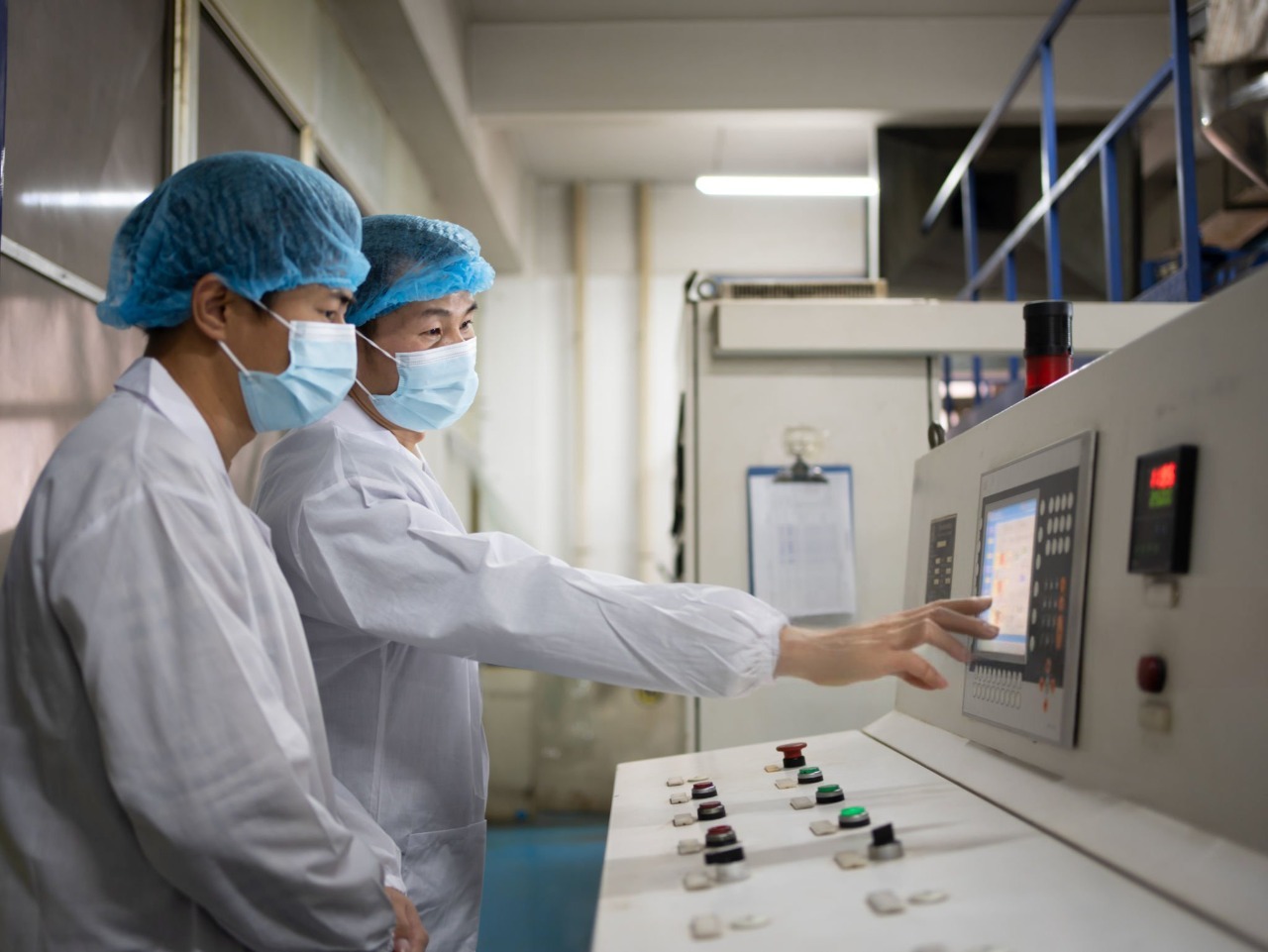 monitor the whole production process
