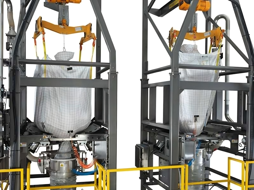 jumbo bags unloading