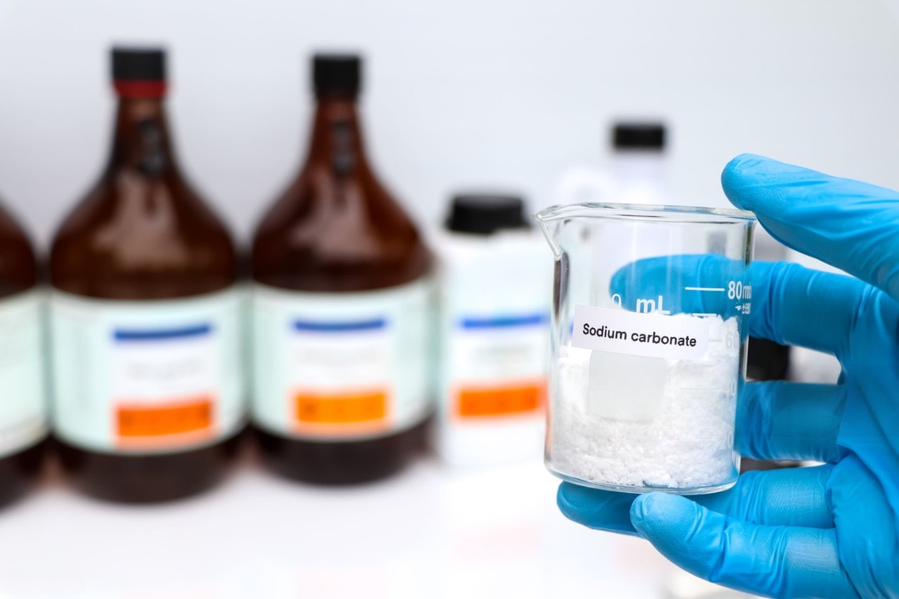 high purity soda ash in laboratory