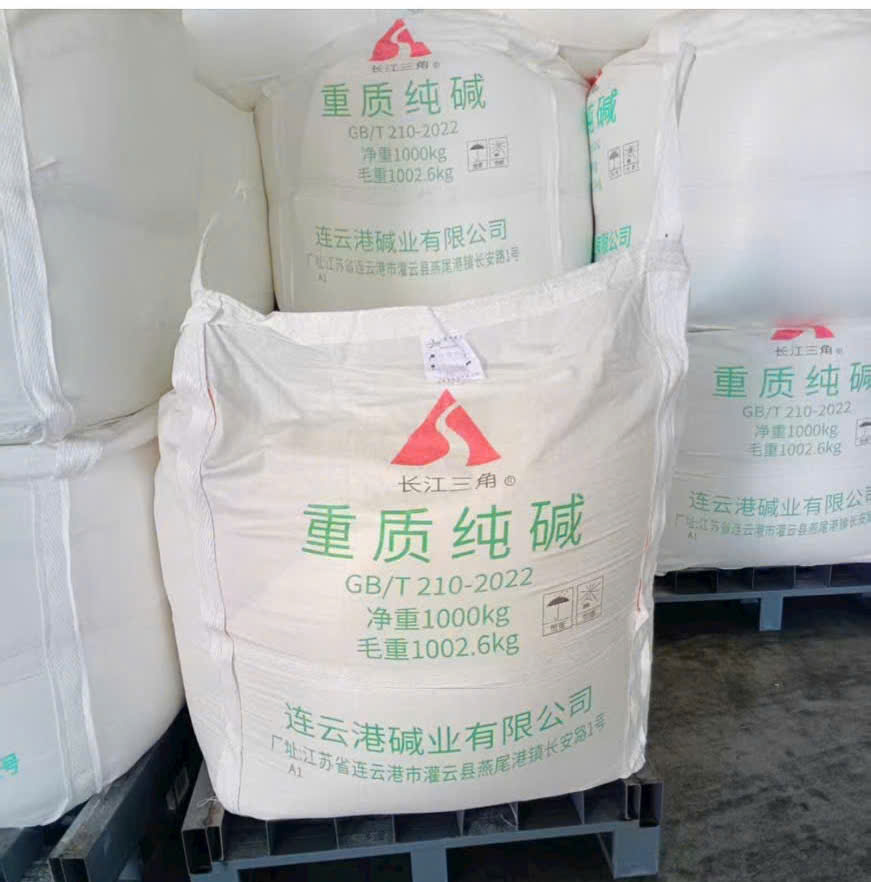 bulk bags of soda ash dense