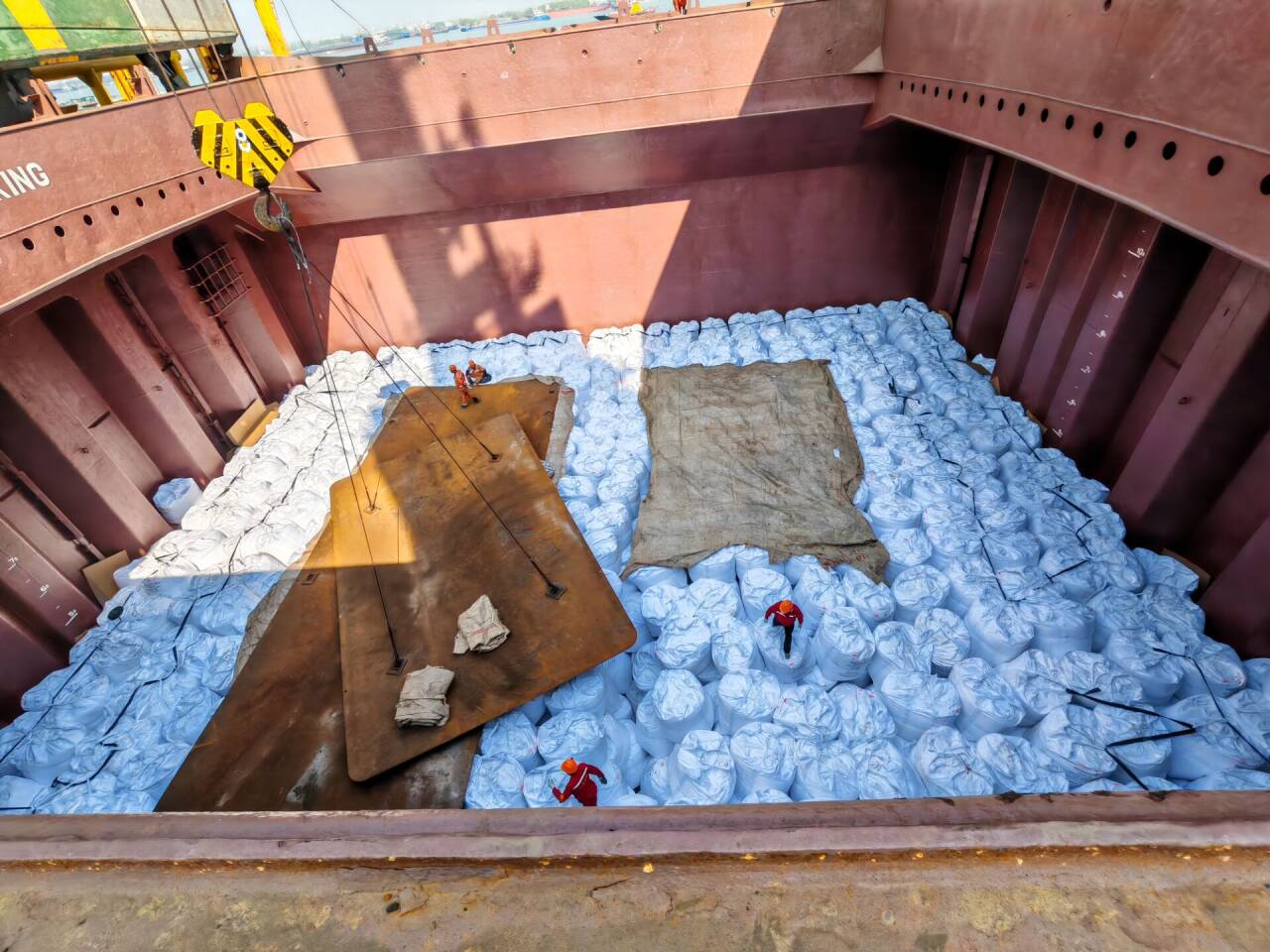 full of soda ash dense