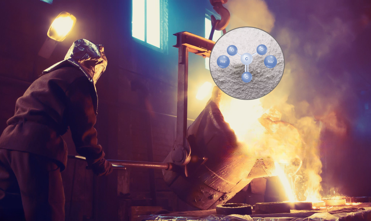 soda ash in metallurgy