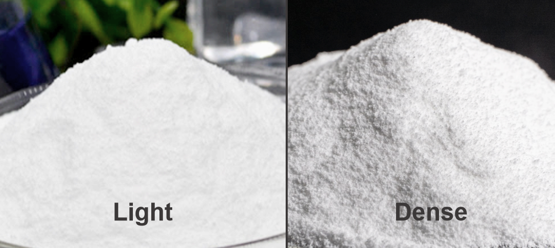 soda ash light vs dense